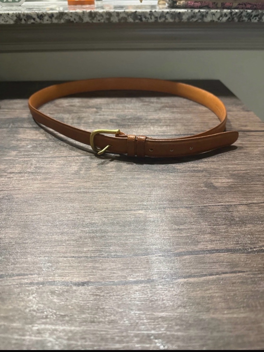 Coach Vintage Leather Belt